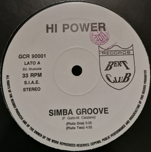 Hi Power - Simba Groove / Cult Of Snap | Beat Club Records (GCR 90001) - 2 Hi Power - Simba Groove / Cult Of Snap | Beat Club Records (GCR 90001) - 2