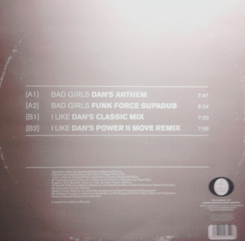 Juliet Roberts - Bad Girls / I Like | Le Club (CLUB522) - 2 Juliet Roberts - Bad Girls / I Like | Le Club (CLUB522) - 2