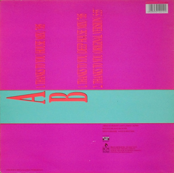 Sinnamon - Thanks To You | BCM Records (BCM 12212) - 2 Sinnamon - Thanks To You | BCM Records (BCM 12212) - 2
