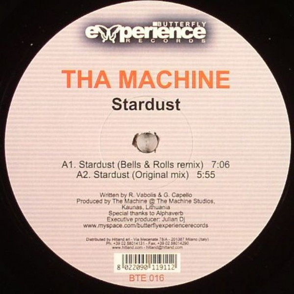 Tha Machine - Stardust | Butterfly Experience Records (BTE 016)