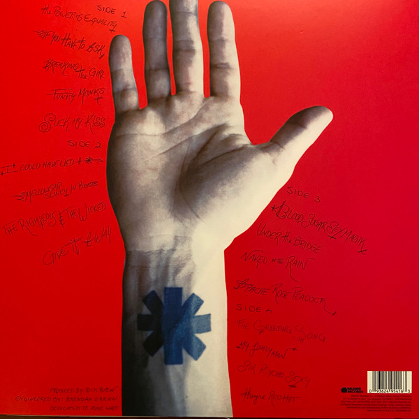 Red Hot Chili Peppers - Blood Sugar Sex Magik (2LP) [Vinyl] | Warner Records (093624954163) - 2