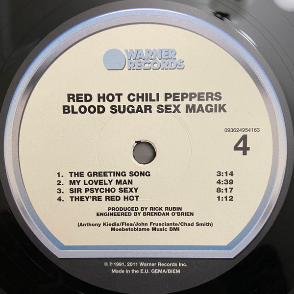 Red Hot Chili Peppers - Blood Sugar Sex Magik (2LP) [Vinyl] | Warner Records (093624954163) - 6