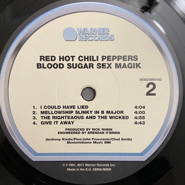 Red Hot Chili Peppers - Blood Sugar Sex Magik (2LP) [Vinyl] | Warner Records (093624954163) - 4