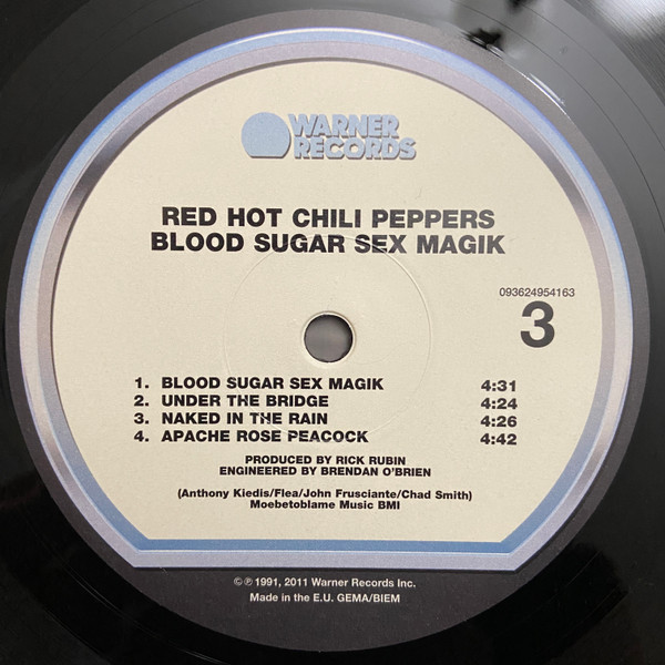Red Hot Chili Peppers - Blood Sugar Sex Magik (2LP) [Vinyl] | Warner Records (093624954163) - 5
