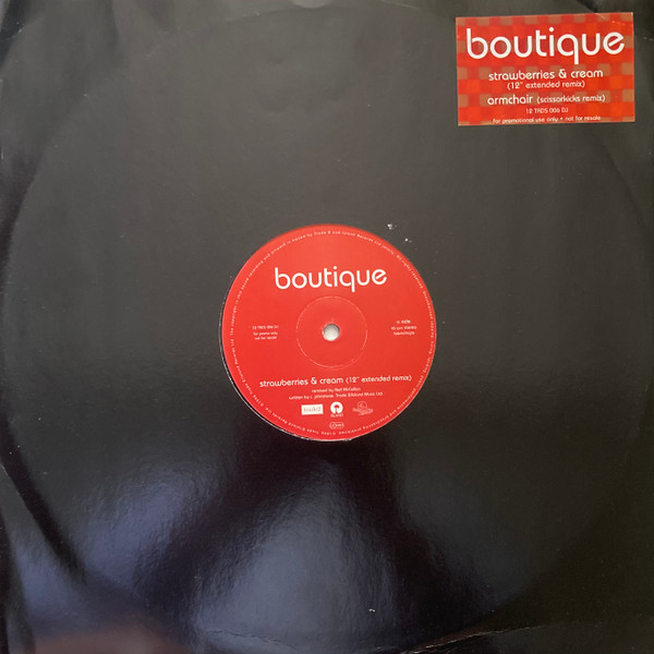 Boutique - Strawberries & Cream | Trade 2 (12 TRDS 006 DJ) - main