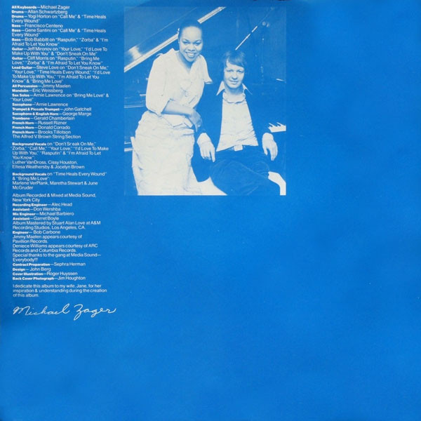 Michael Zager Band - Zager | Columbia (JC 36348) - 3