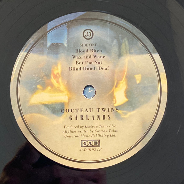 Cocteau Twins - Garlands | 4AD (4AD0192LP) - 4 Cocteau Twins - Garlands | 4AD (4AD0192LP) - 4
