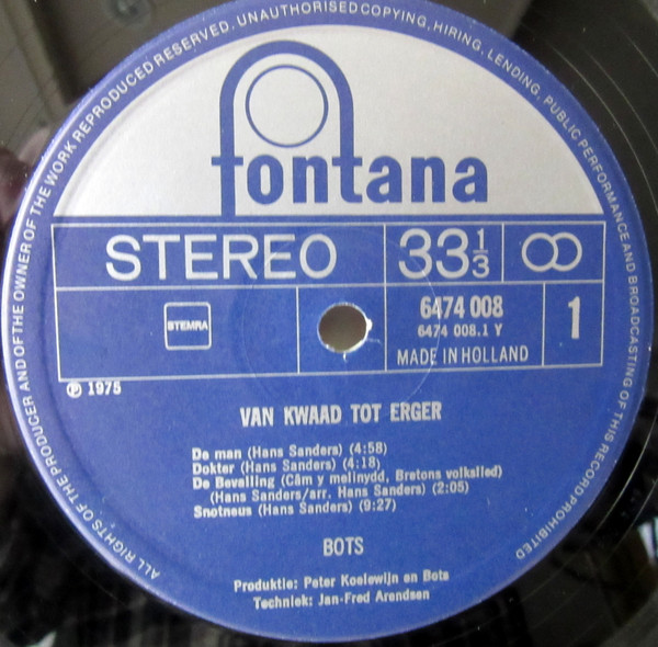 Van Kwaad Tot Erger