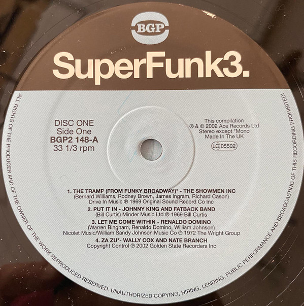 Various - SuperFunk3. | BGP Records (BGP2 148) - 3