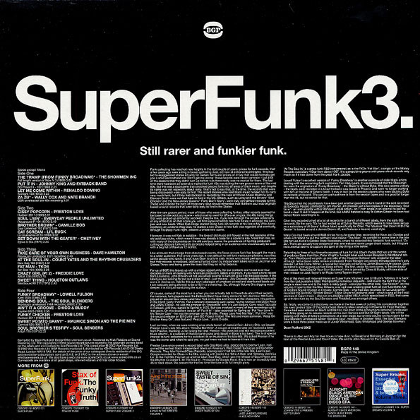Various - SuperFunk3. | BGP Records (BGP2 148) - 2