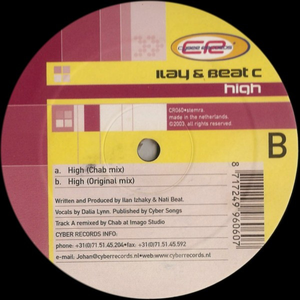 Ilay & Beat C - High | Cyber Records (CR060) - main
