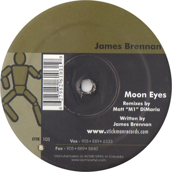 James Brennan - Moon Eyes | Stickman Records (STIK 103) - 2 James Brennan - Moon Eyes | Stickman Records (STIK 103) - 2