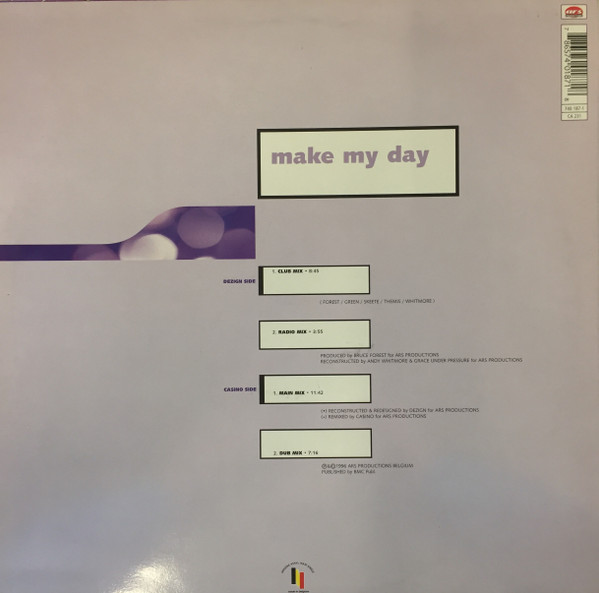 Grace Under Pressure - Make My Day | ARS (740187-1) - 2 Grace Under Pressure - Make My Day | ARS (740187-1) - 2