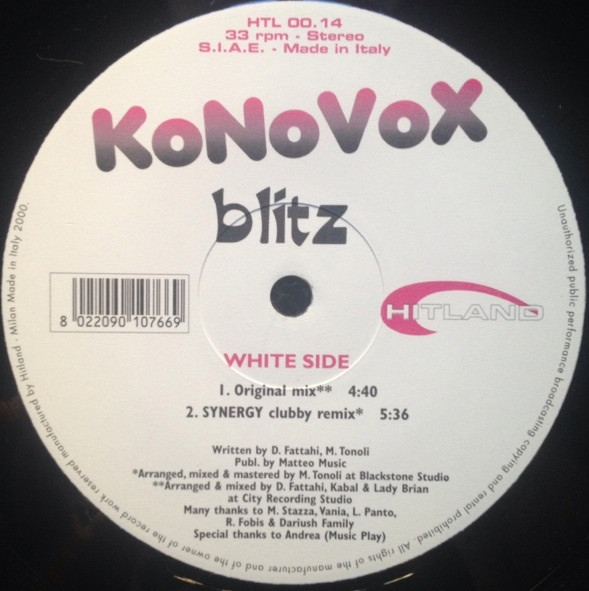 Konovox - Blitz | Hitland (HTL 00.14) - main Konovox - Blitz | Hitland (HTL 00.14) - main