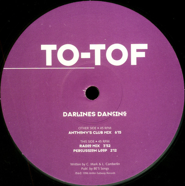 To-Tof - Darlines Dancing | Zolex Records (ZX 7179) - 2 To-Tof - Darlines Dancing | Zolex Records (ZX 7179) - 2
