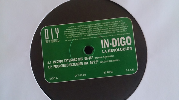 In-Digo - La Revolucion | Do It Yourself Entertainment (DIY 09-00) - 3 In-Digo - La Revolucion | Do It Yourself Entertainment (DIY 09-00) - 3