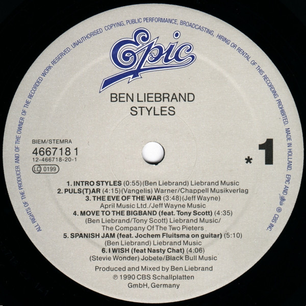 Ben Liebrand - Styles | Epic (466718 1) - 5 Ben Liebrand - Styles | Epic (466718 1) - 5
