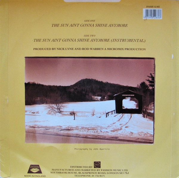 Quantize - The Sun Aint Gonna Shine Anymore | Passion (PASH 12 83) - 2 Quantize - The Sun Aint Gonna Shine Anymore | Passion (PASH 12 83) - 2