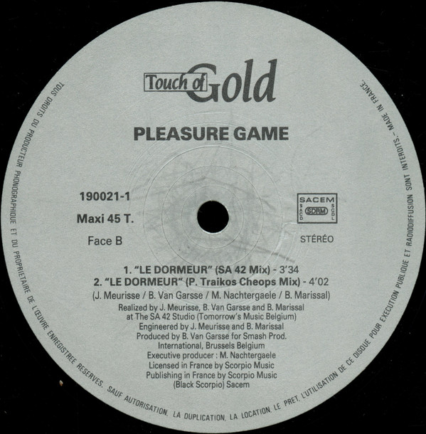 Pleasure Game - Le Dormeur | Touch Of Gold (190 021-1) - 4 Pleasure Game - Le Dormeur | Touch Of Gold (190 021-1) - 4