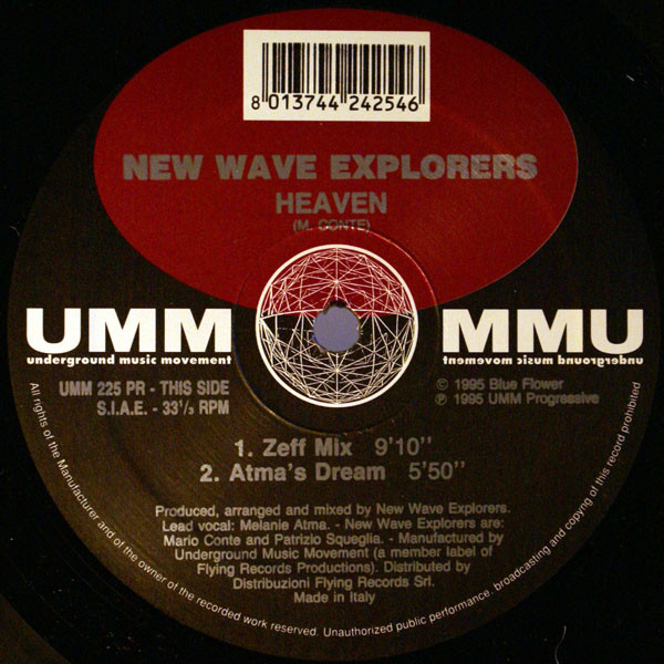 New Wave Explorers - Heaven | UMM (UMM 225 PR)