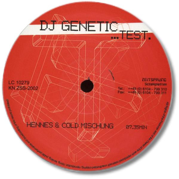 DJ Genetic - ...Test | Zeitsprung Schallplatten (ZSS-2002) - main