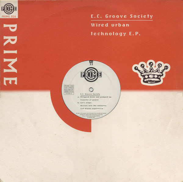 E.C. Groove Society - Wired Urban Technology E.P. | Prime (PRIME 026) - main