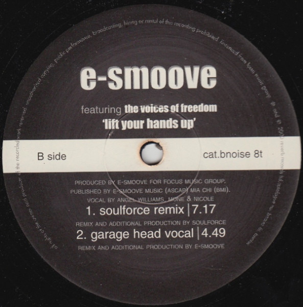 E-Smoove Featuring Voices Of Freedom - Lift Your Hands Up | Beautiful Noise! (bnoise 8t) - 4 E-Smoove Featuring Voices Of Freedom - Lift Your Hands Up | Beautiful Noise! (bnoise 8t) - 4