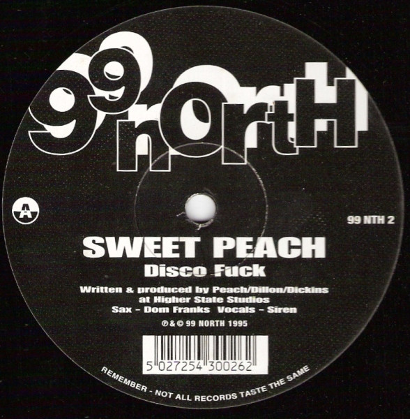 Sweet Peach - Disco Fuck / Hard Suck | 99 North (99 NTH 2) - main