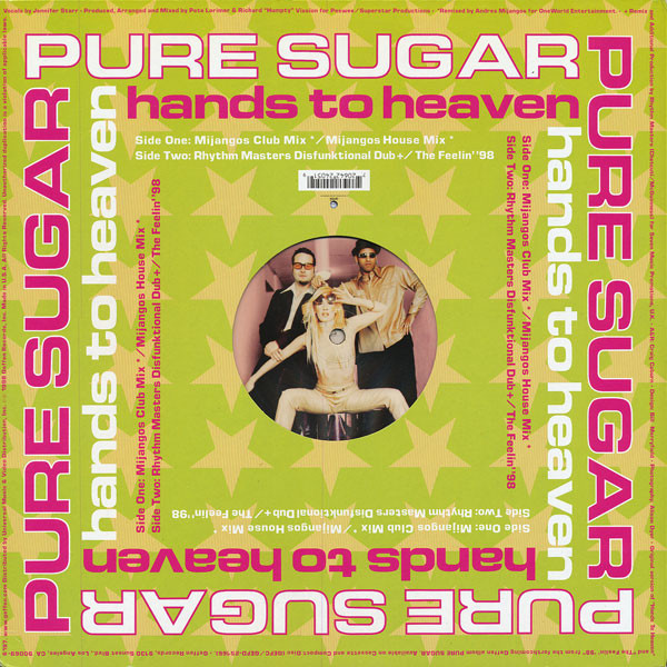 Pure Sugar - Hands To Heaven | Geffen Records (GEF12-22405) - 2 Pure Sugar - Hands To Heaven | Geffen Records (GEF12-22405) - 2