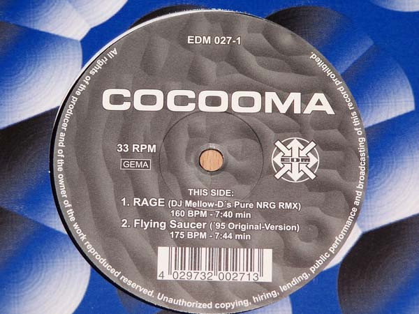 Cocooma - The Yellow Base - Flying Saucer II | EDM (EDM 027-1) - 2