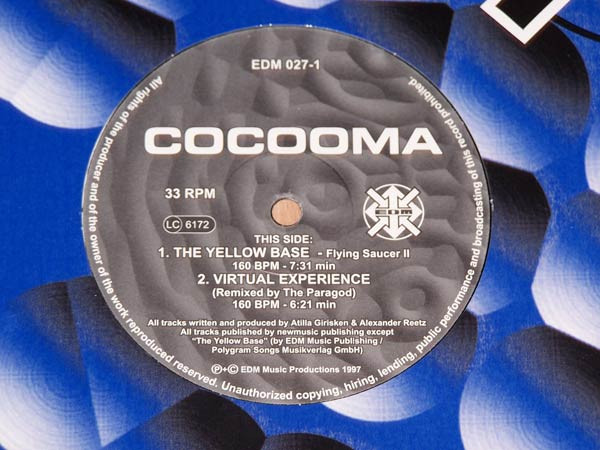 Cocooma - The Yellow Base - Flying Saucer II | EDM (EDM 027-1) - main
