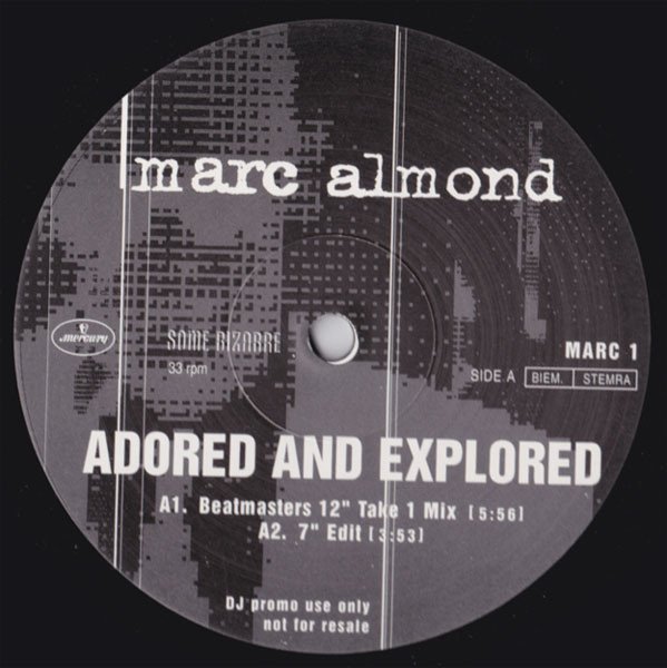 Marc Almond - Adored And Explored | Mercury (MARC 1) - main Marc Almond - Adored And Explored | Mercury (MARC 1) - main