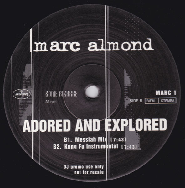 Marc Almond - Adored And Explored | Mercury (MARC 1) - 2 Marc Almond - Adored And Explored | Mercury (MARC 1) - 2