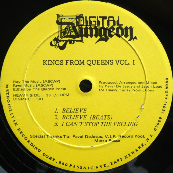 Various - Kings From Queens Vol. I | Digital Dungeon Records (DIGMRC-501) - main