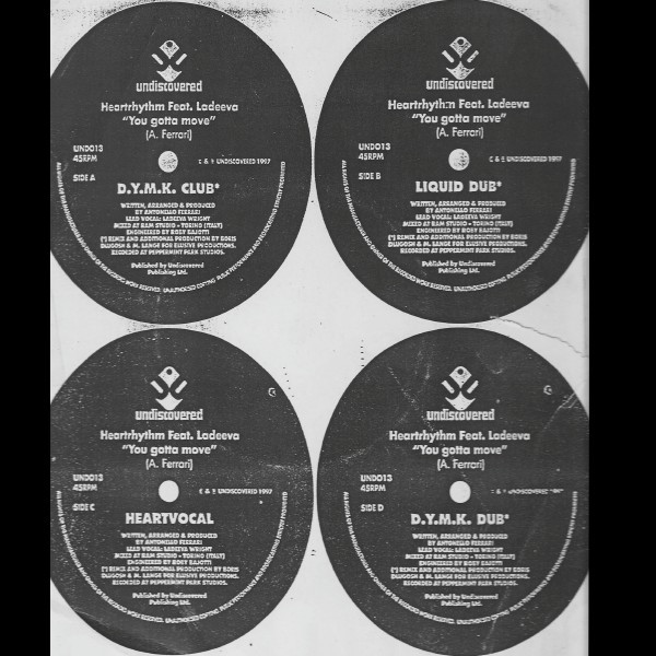 Heartrhythm Feat. Ladeeva - You Gotta Move | Undiscovered (UND 013) - main