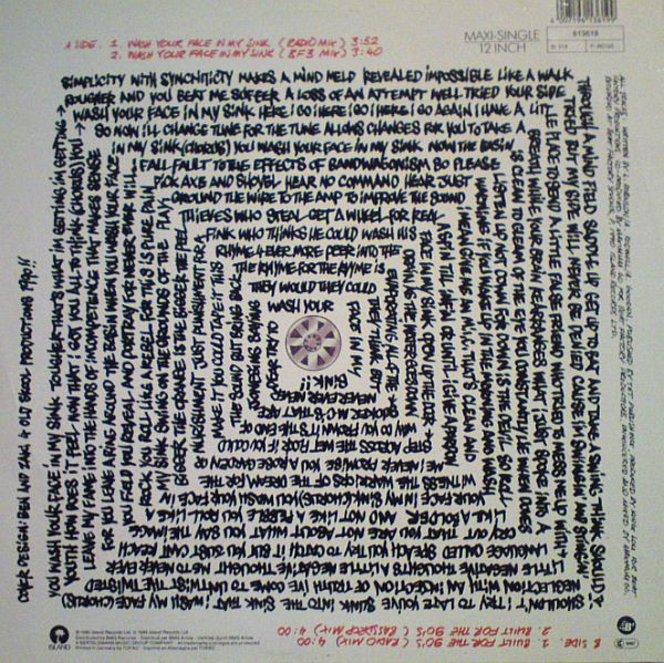 Dream Warriors - Wash Your Face In My Sink | Island Records (613 619) - 2 Dream Warriors - Wash Your Face In My Sink | Island Records (613 619) - 2