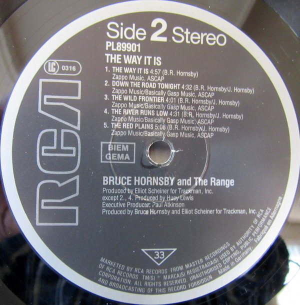 Bruce Hornsby And The Range - The Way It Is | RCA (PL89901) - 4