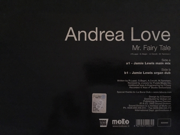 Andrea Love - Mr. Fairy Tale | Sound Division (SD 0068) - 2