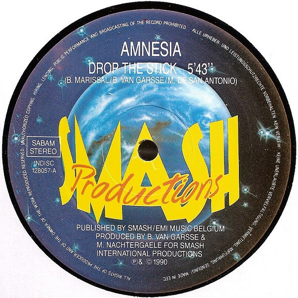 Amnesia - Drop The Stick | Indisc (INDISC 128057) - 3