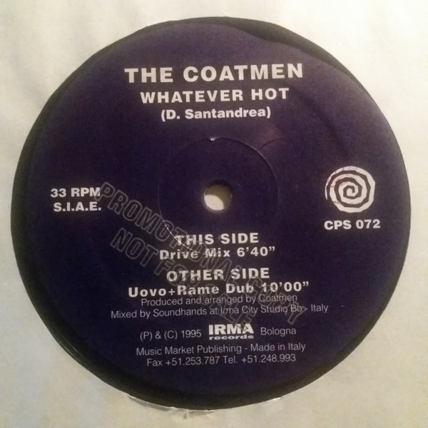 The Coatmen - Whatever Hot | Calypso Records (CPS 072)