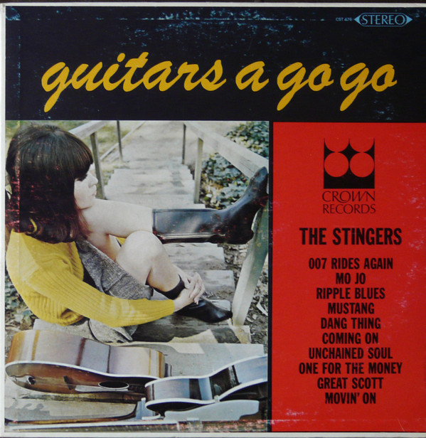 The Stingers - Guitars A Go Go | Crown Records (CST 476) - main The Stingers - Guitars A Go Go | Crown Records (CST 476) - main