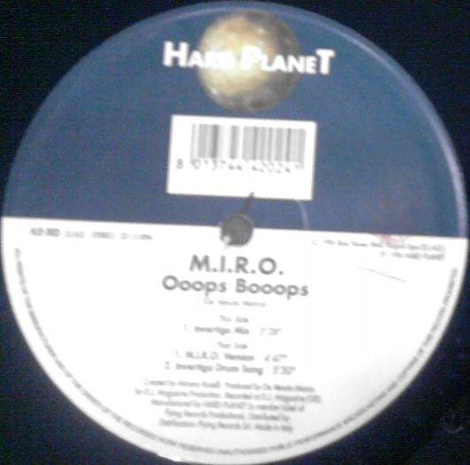 M.I.R.O. - Ooops Booops | Hard Planet (HP 002) - main
