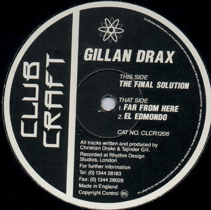 Gillandrax - The Final Solution | Club Craft (CLCR1206) - 2 Gillandrax - The Final Solution | Club Craft (CLCR1206) - 2