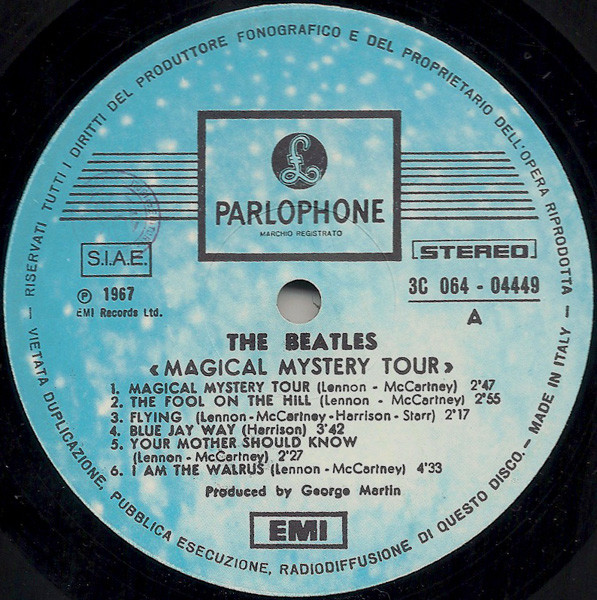 The Beatles - Magical Mystery Tour | Parlophone (3C 064-04449) - 3 The Beatles - Magical Mystery Tour | Parlophone (3C 064-04449) - 3