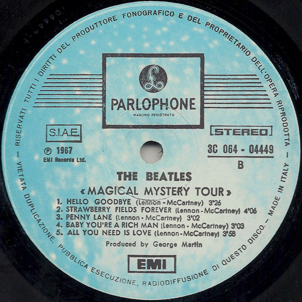 The Beatles - Magical Mystery Tour | Parlophone (3C 064-04449) - 4 The Beatles - Magical Mystery Tour | Parlophone (3C 064-04449) - 4