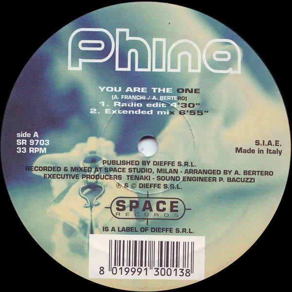 Phina - You Are The One | Space Records (SR 9703) - 2 Phina - You Are The One | Space Records (SR 9703) - 2