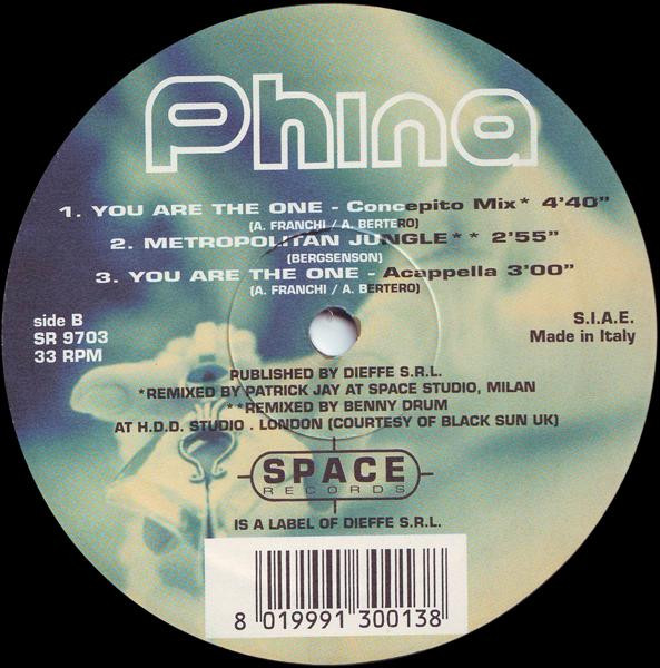 Phina - You Are The One | Space Records (SR 9703) - 3 Phina - You Are The One | Space Records (SR 9703) - 3