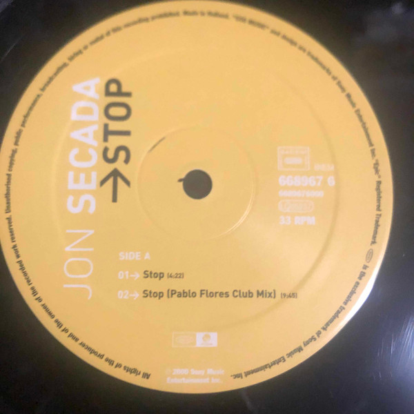 Jon Secada - Stop | Epic (FMM 668967 6) - 3