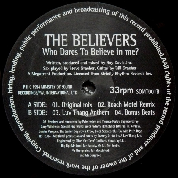 The Believers - Who Dares To Believe In Me? | Sound Of Ministry (SOMT001) - 4