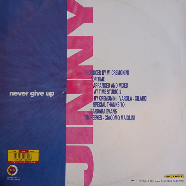 Jinny - Never Give Up | Time (TIME 001) - 2